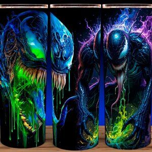 Venom Super Villain Green Blood Cup Mug Tumbler 20oz